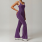 THE ISOLA FLARED LEG JUMPSUIT