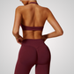 THE EVESSA HALTER SPORTS BRA-Sports Bras-Gym Giants