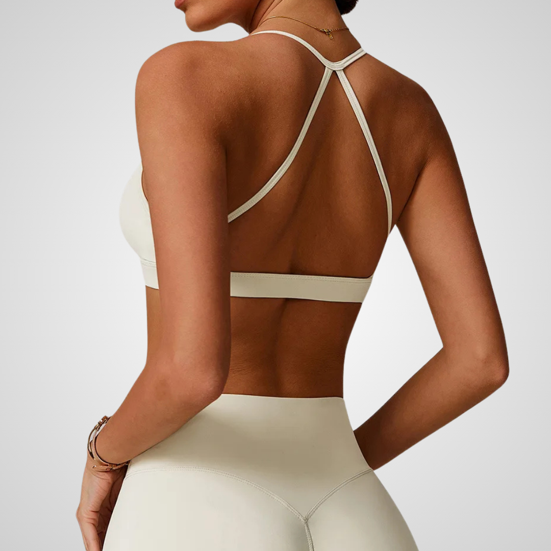 IZARA RUCHED SPORTS BRA