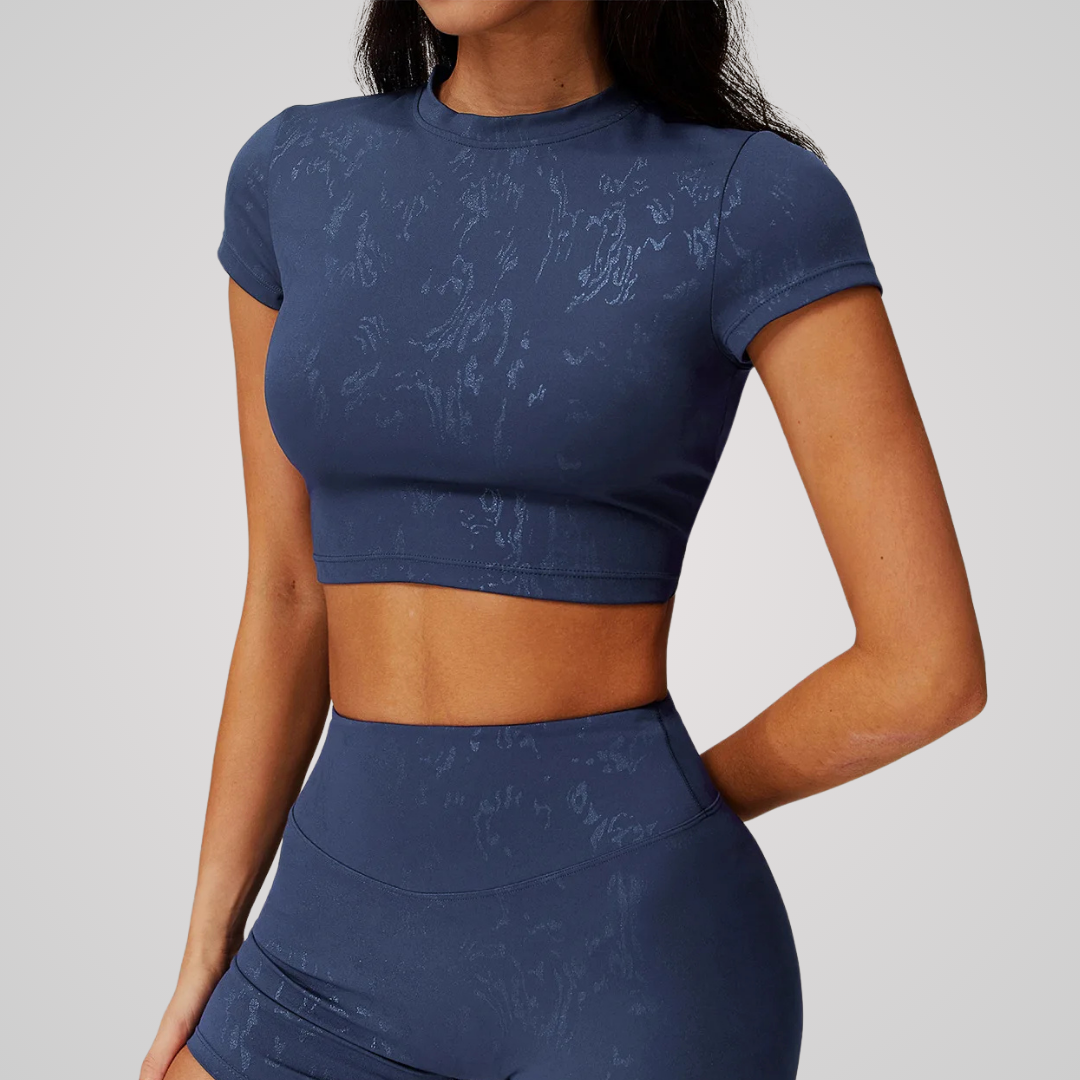 THE PULSE CROPPED TEE