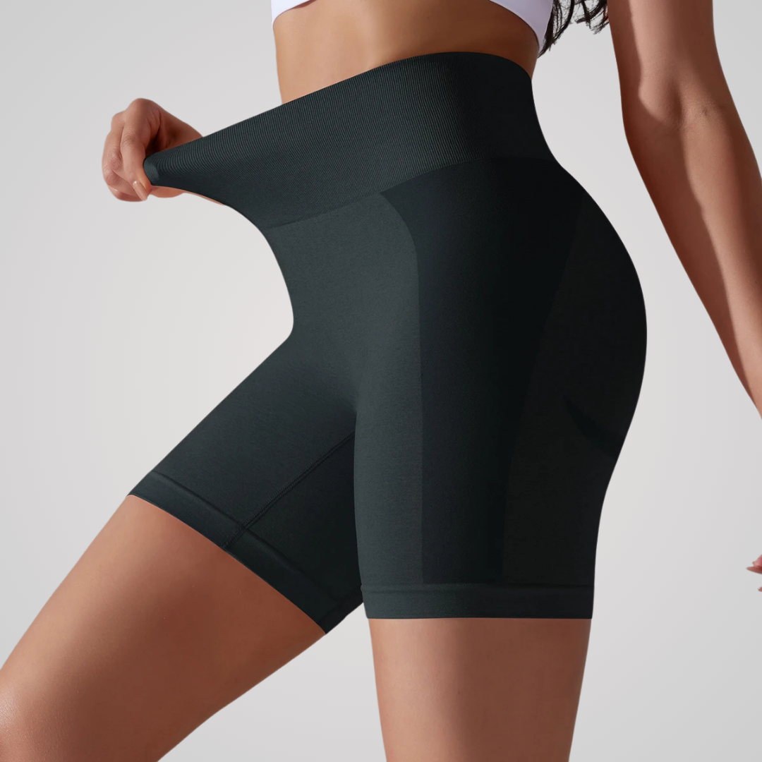 LAELIA SEAMLESS HIGH-WAISTED SHORTS