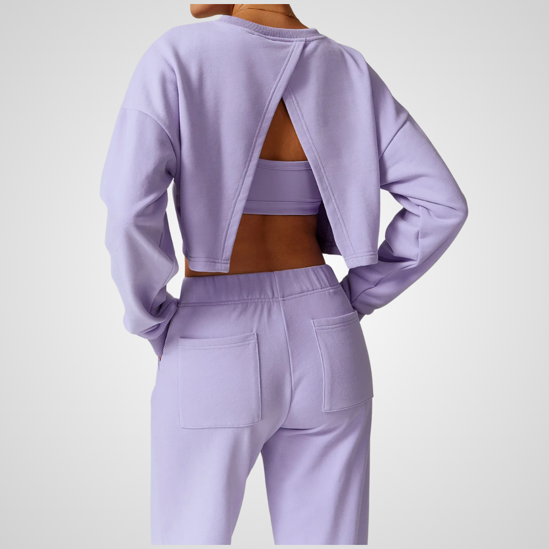 THE COVE OPEN BACK LONG SLEEVE