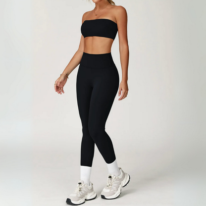 THE WHITNEY BANDEAU & LEGGINGS SET