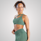 THE AYANA ONE SHOULDER SPORTS BRA