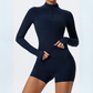 MEIRA SEAMLESS HALF ZIP SPORTS JACKET