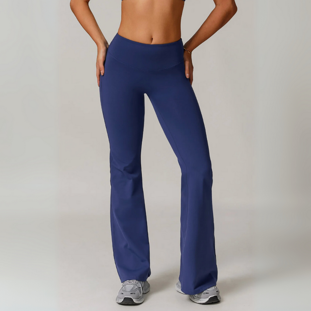 ALINA FLARED MID-RISE LEGGINGS