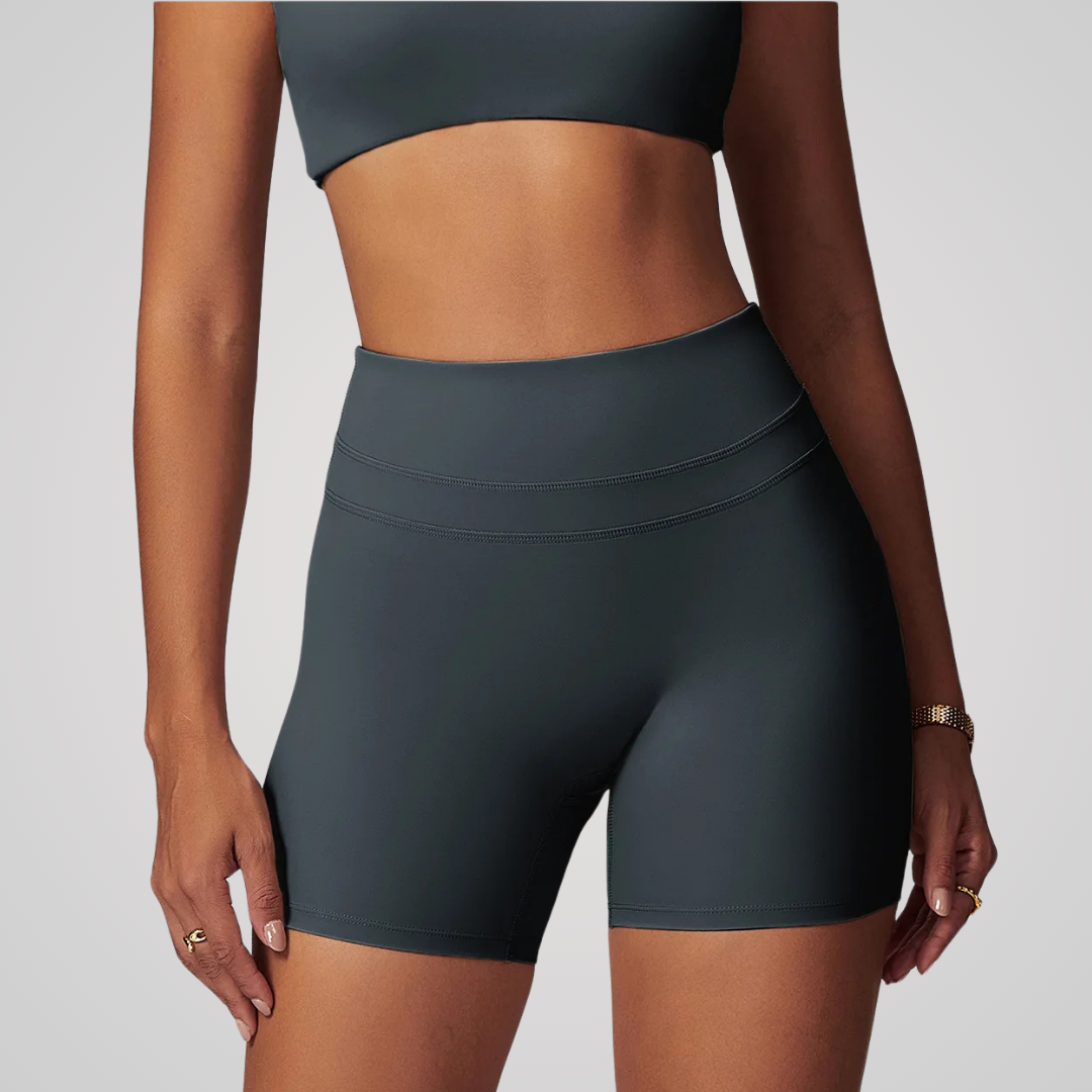 EMMELINE HIGH-WAISTED SEAMLESS SHORTS
