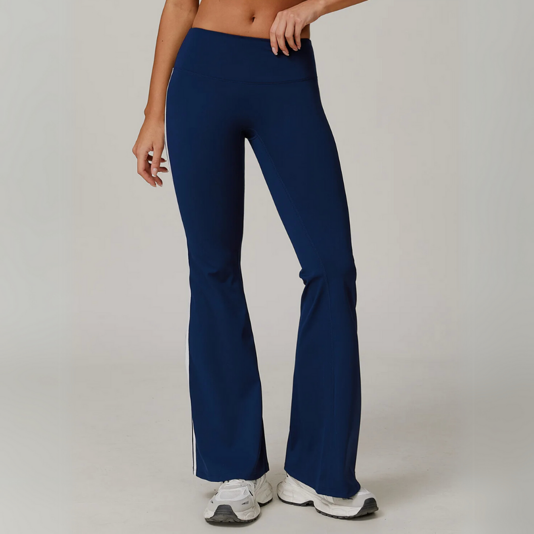 TAMERIA FLARED MID-RISE LEGGINGS