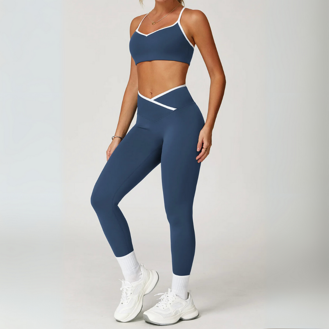 THE ORIARA SEAMLESS LEGGINGS &.SPORTS BRA SET