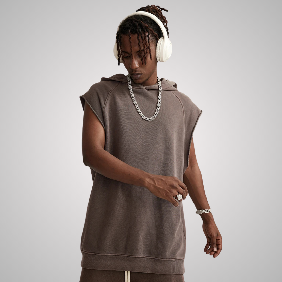 TRENTON COTTON HOODED TEE