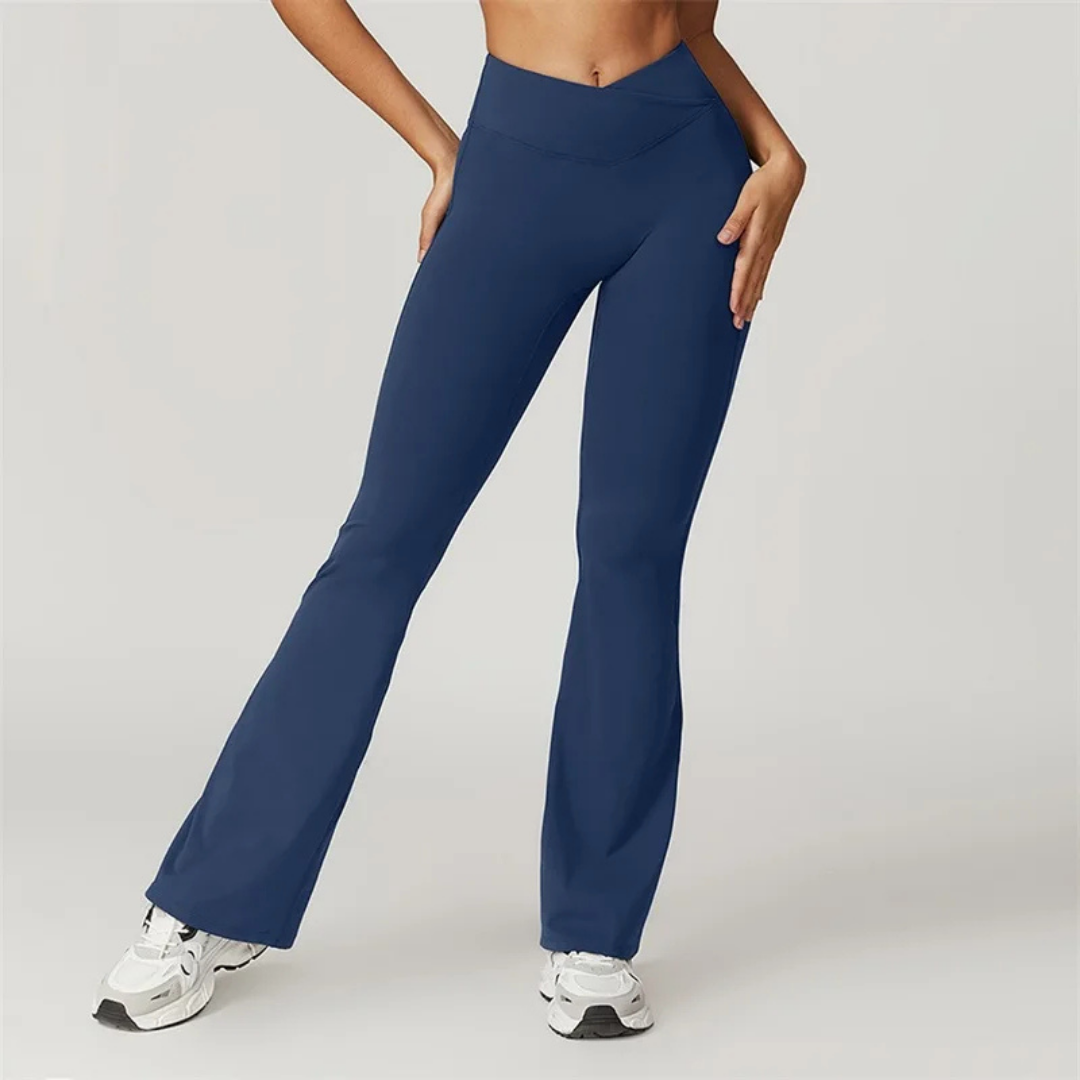 THE SURGE HIGH-WAISTED FLARED LEGGINGS