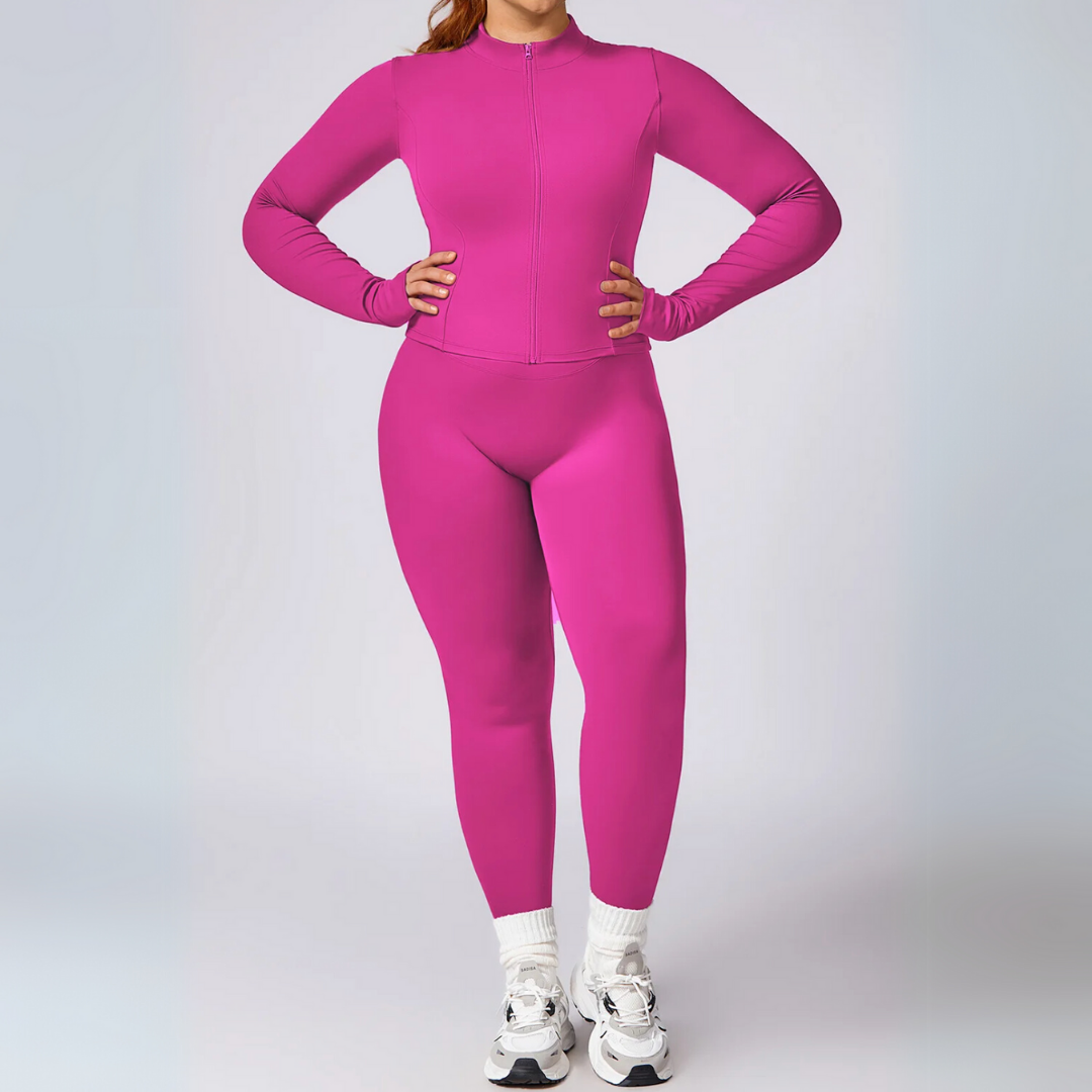 THE SABLE CROPPED TRAINING JACKET