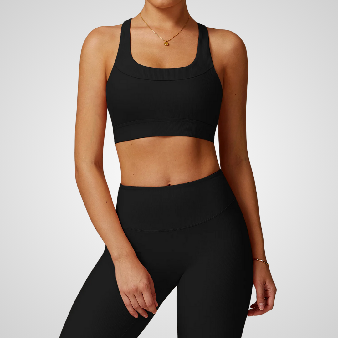 THE SOLINA RACERBACK SPORTS BRA
