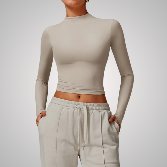 HADLEY CROPPED LONG SLEEVE