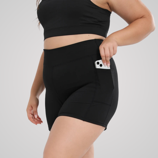 CERELINE HIGH-WAISTED SHORTS