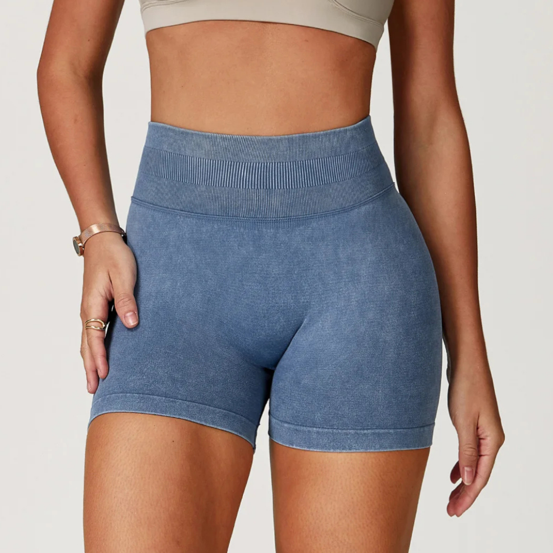 THE MARBLE SEAMLESS SHORTS