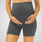 LAURIA HIGH-WAISTED MATERNITY SHORTS