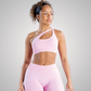 THE AYANA ONE SHOULDER SPORTS BRA