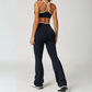 THE ORIARA FLARED LEGGINGS & SPORTS BRA SET