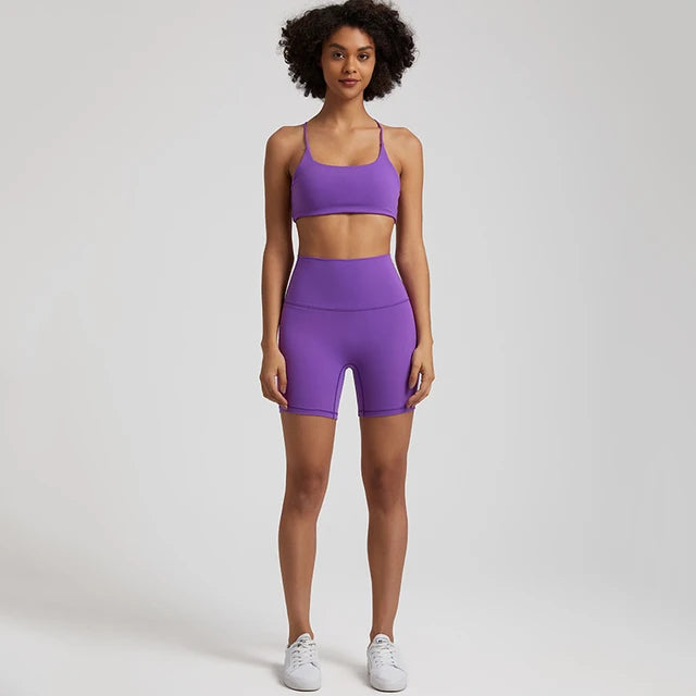 Rhode Set - Quick-dry, breathable fabric for comfortable and confident workouts. Durable nylon/spandex blend designed to last through tough sessions.