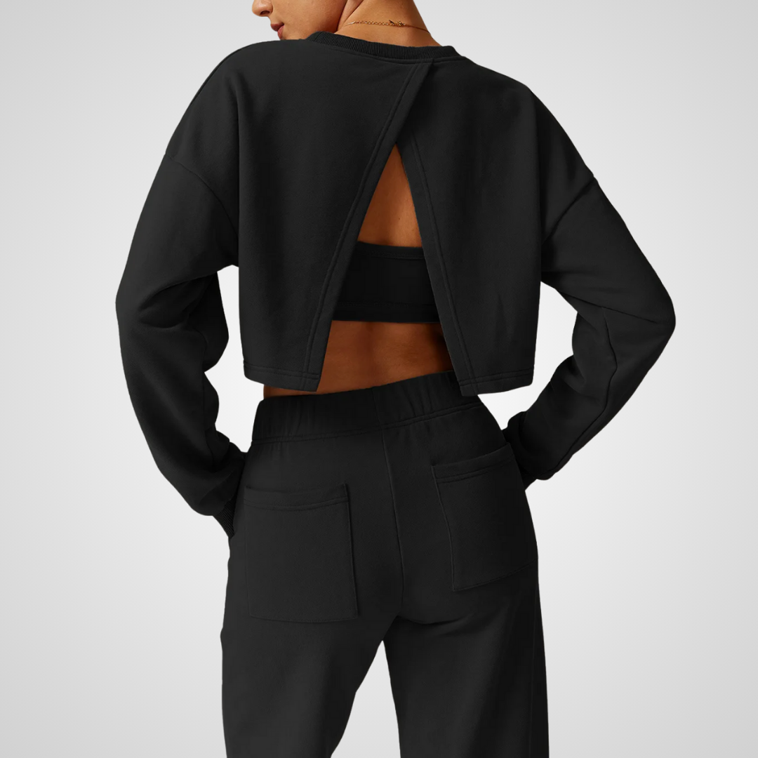 THE COVE OPEN BACK LONG SLEEVE