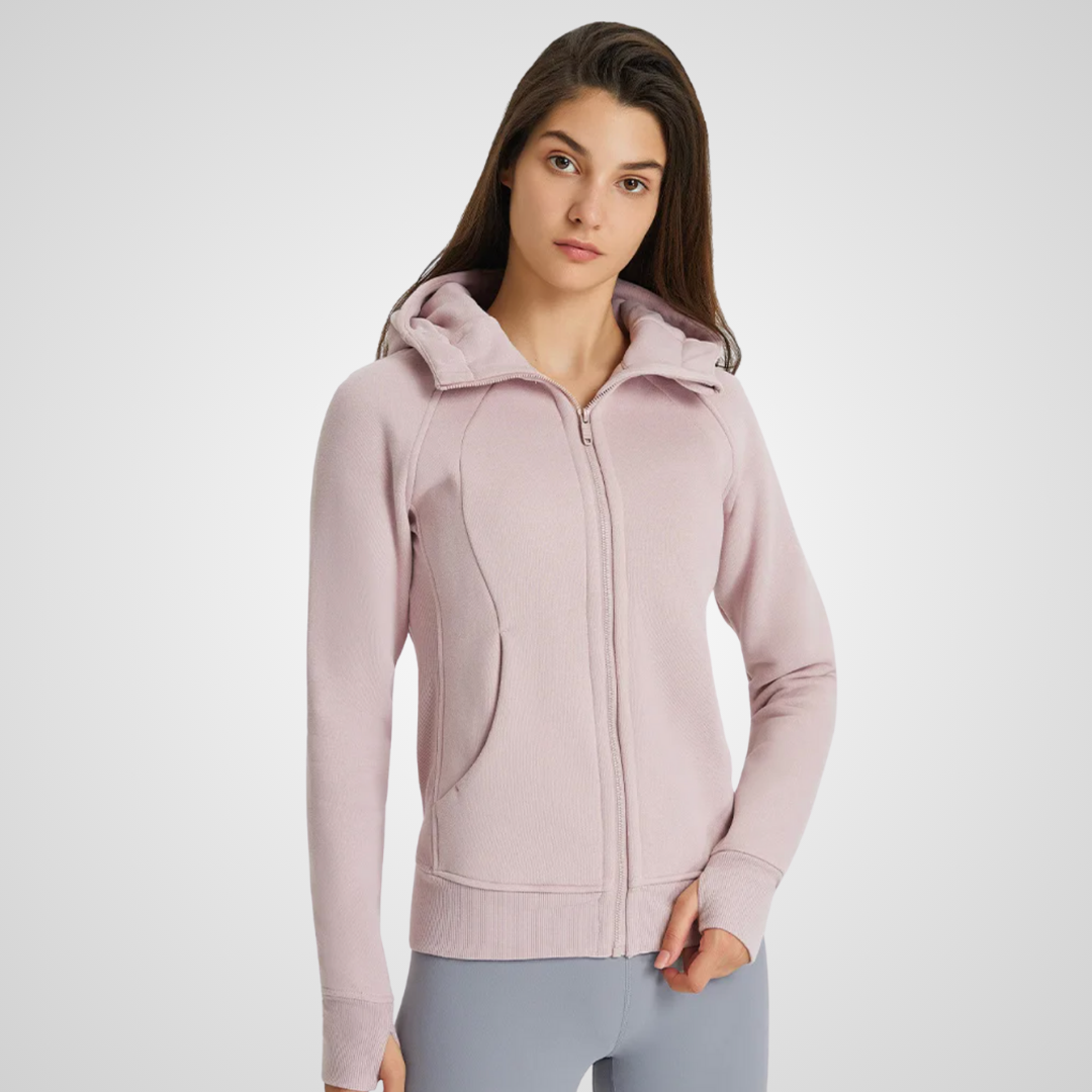 TALLARA FLEECE-LINED WINDPROOF HOODIE