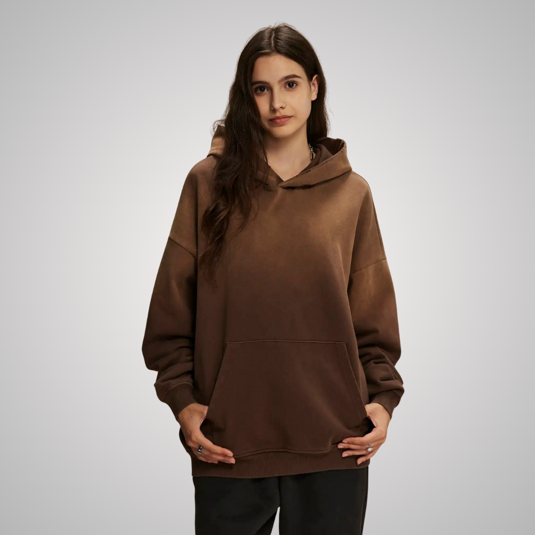 BRAGA DISTRESSED UNISEX HOODIE