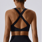 Leticia Sports Bra: Elevate Your Active Experience with Premium Support and Comfort - Nylon/Spandex Blend, Breathable Design, and Removable Pads for Customizable Fit. Redefine Your Workout Wardrobe with the Perfect Blend of Style and Performance.