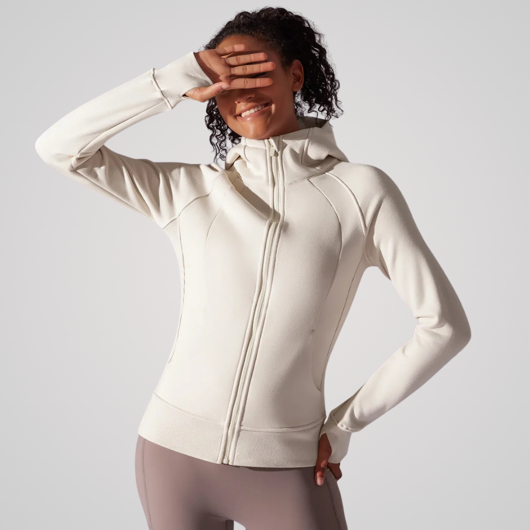 CALYRA WINDPROOF FULL-ZIP HOODIE