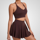 KARELIA HALTER TENNIS SKORT SET