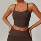 TRACER RIBBED CROP SINGLET