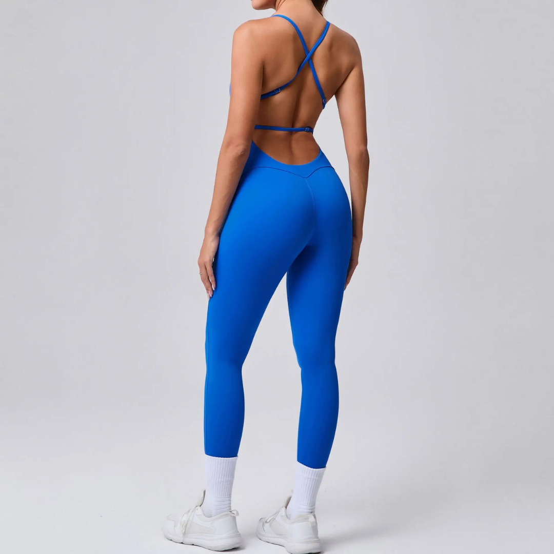 ORLENA STRAPPY BACK SEAMLESS JUMPSUIT