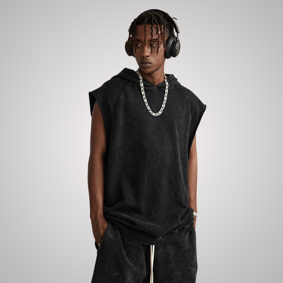 TRENTON COTTON HOODED TEE