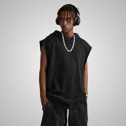 TRENTON COTTON HOODED TEE