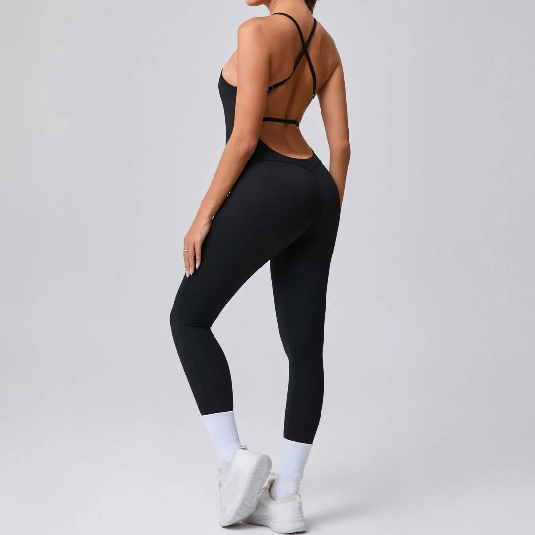 ORLENA STRAPPY BACK SEAMLESS JUMPSUIT