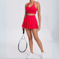 KARELIA HALTER TENNIS SKORT SET