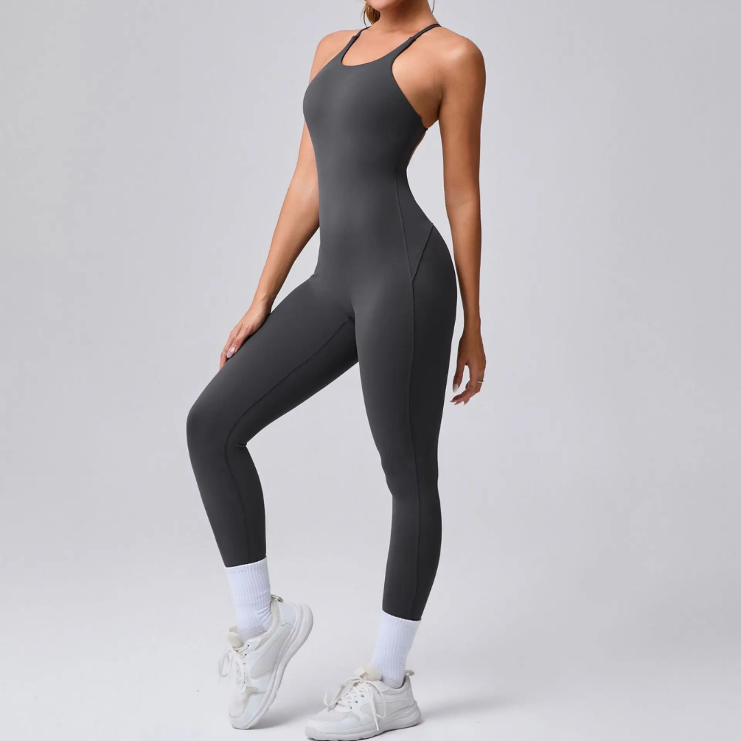 ORLENA STRAPPY BACK SEAMLESS JUMPSUIT