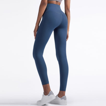 BACK TO BASICS WOMENS HIGH WAISTED LEGGINGS-Leggings-Gym Giants