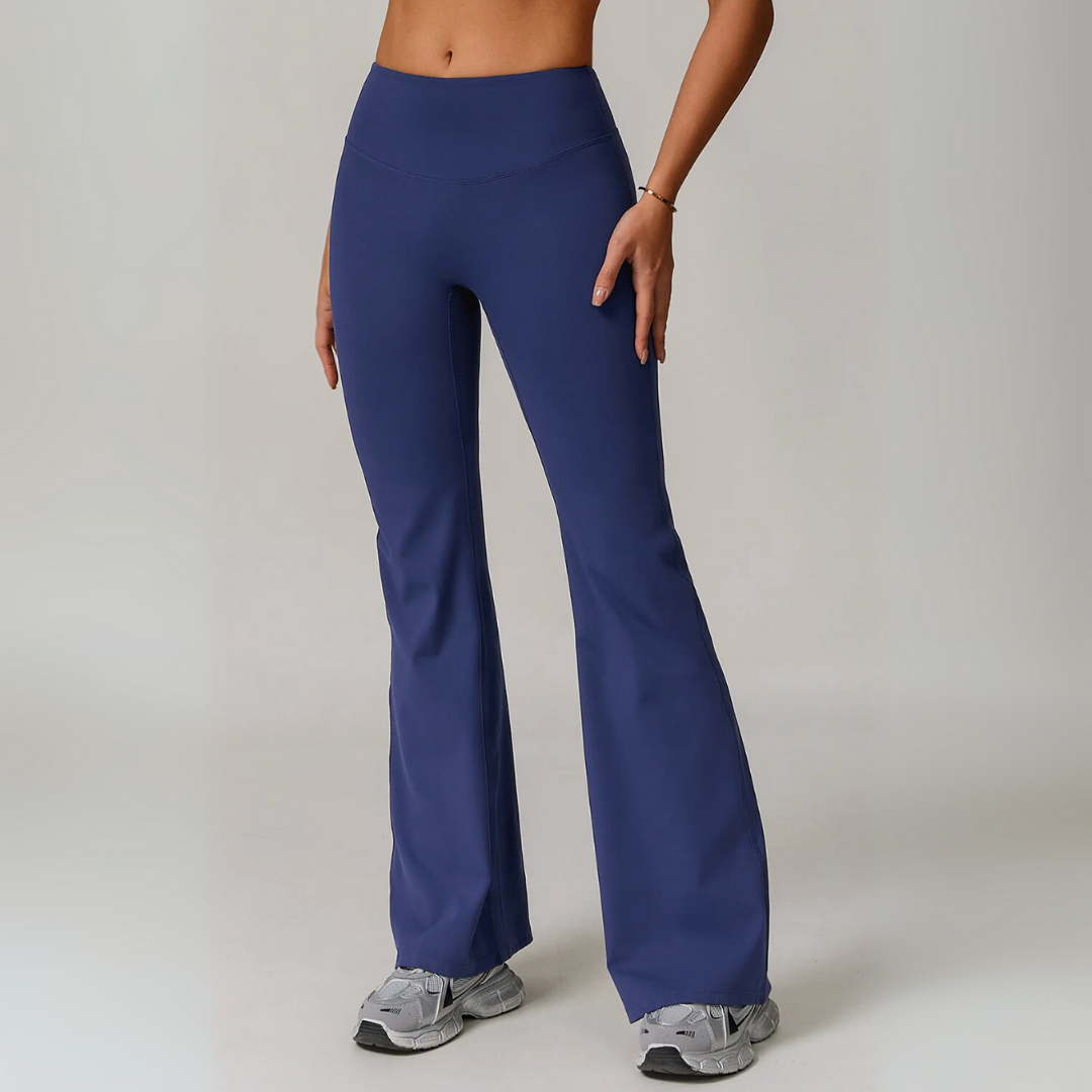 ALINA FLARED MID-RISE LEGGINGS