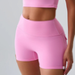 VIANA SEAMLESS MID-RISE SHORTS