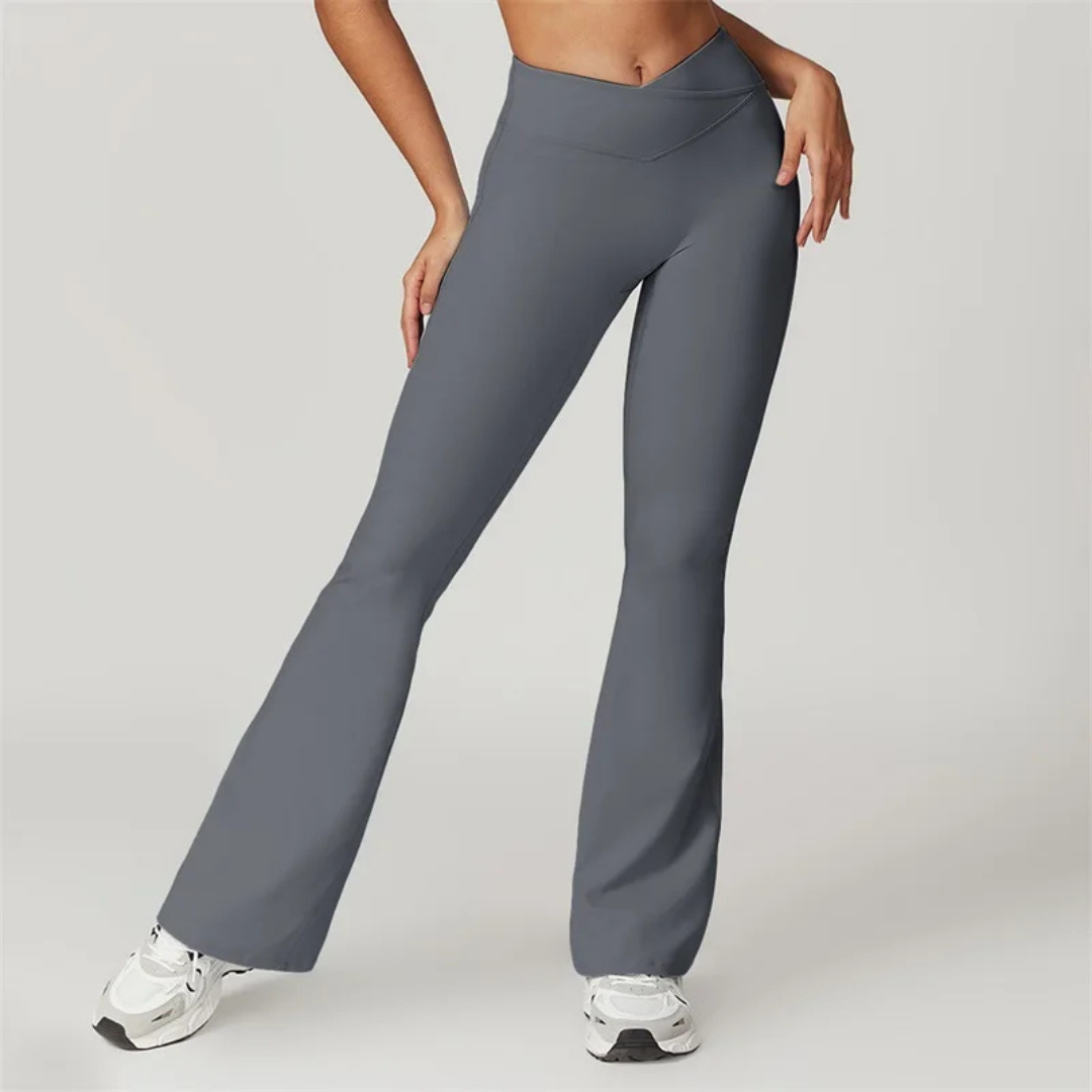 THE SURGE HIGH-WAISTED FLARED LEGGINGS