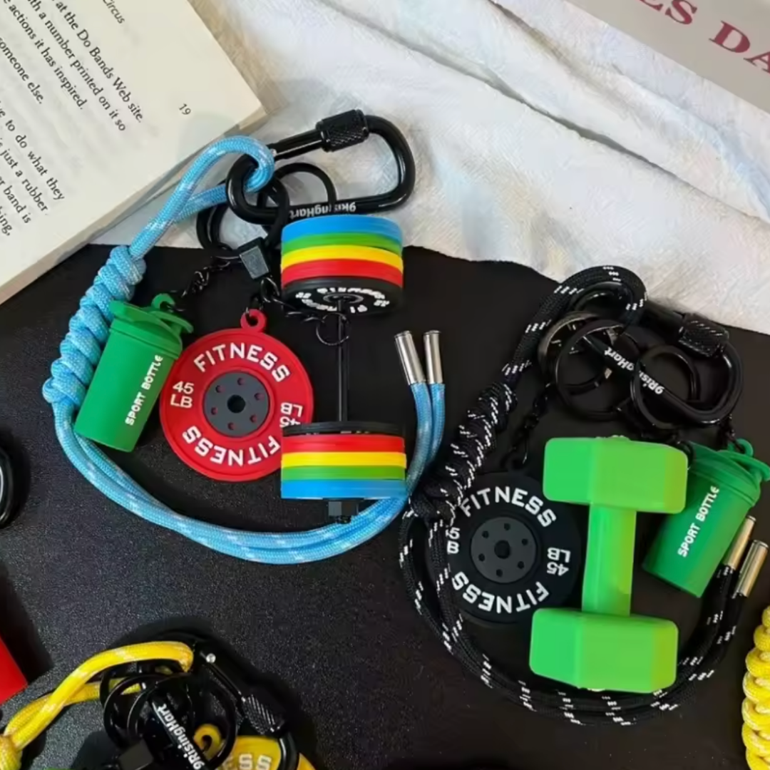 PR POCKET WEIGHTLIFTING KEYCHAIN
