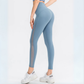 THE DAWN MESH PANEL SEAMLESS LEGGINGS-Leggings-Gym Giants