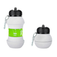 600ML SPORTS COLLAPSIBLE SILICONE WATER BOTTLE