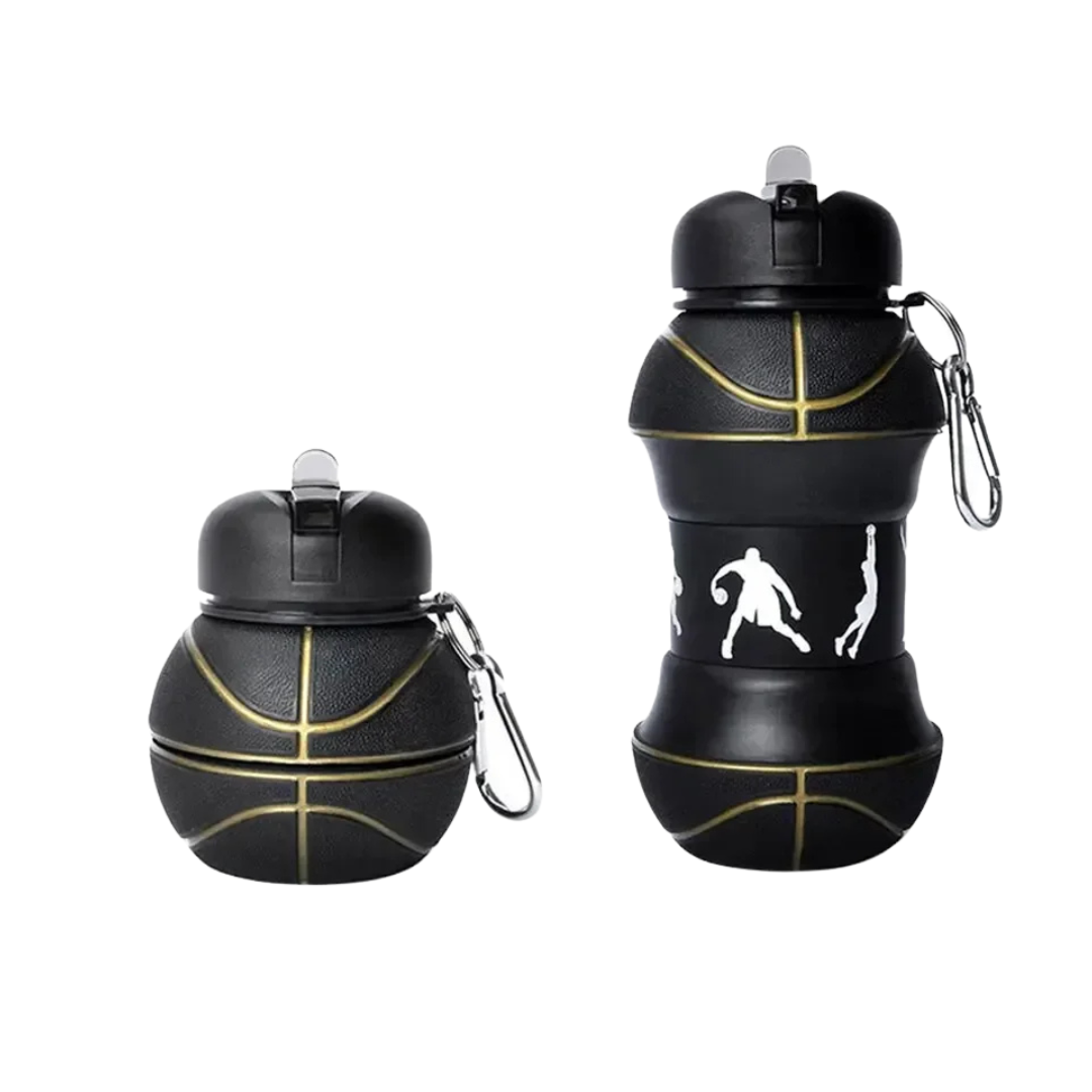 600ML SPORTS COLLAPSIBLE SILICONE WATER BOTTLE