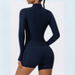 MEIRA SEAMLESS HALF ZIP SPORTS JACKET