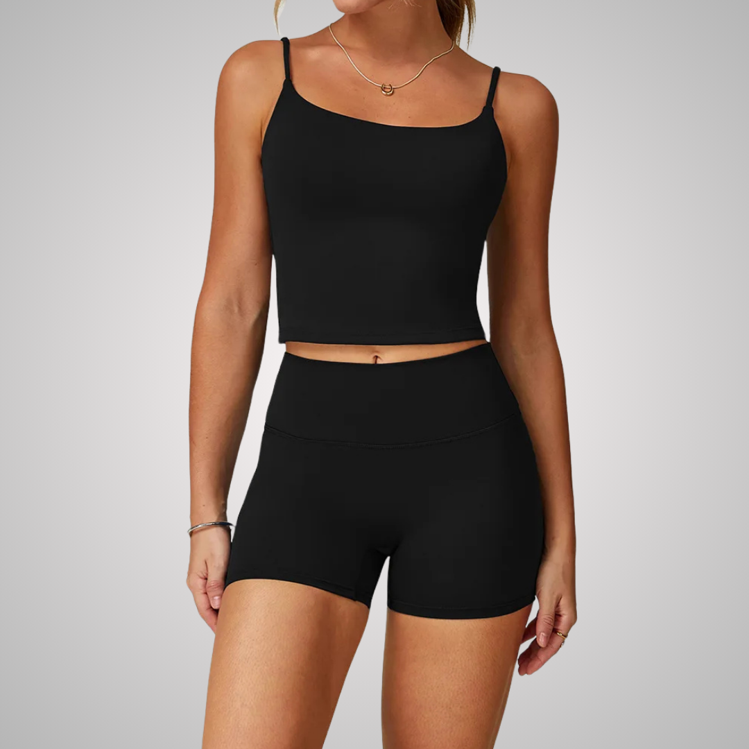 MILAN SINGLET AND SHORTS SET