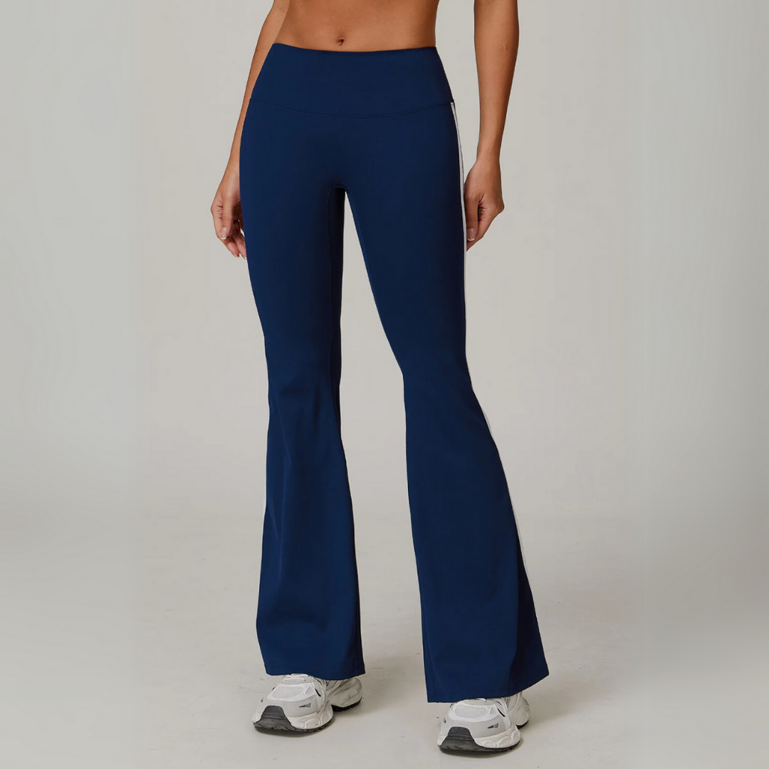 TAMERIA FLARED MID-RISE LEGGINGS