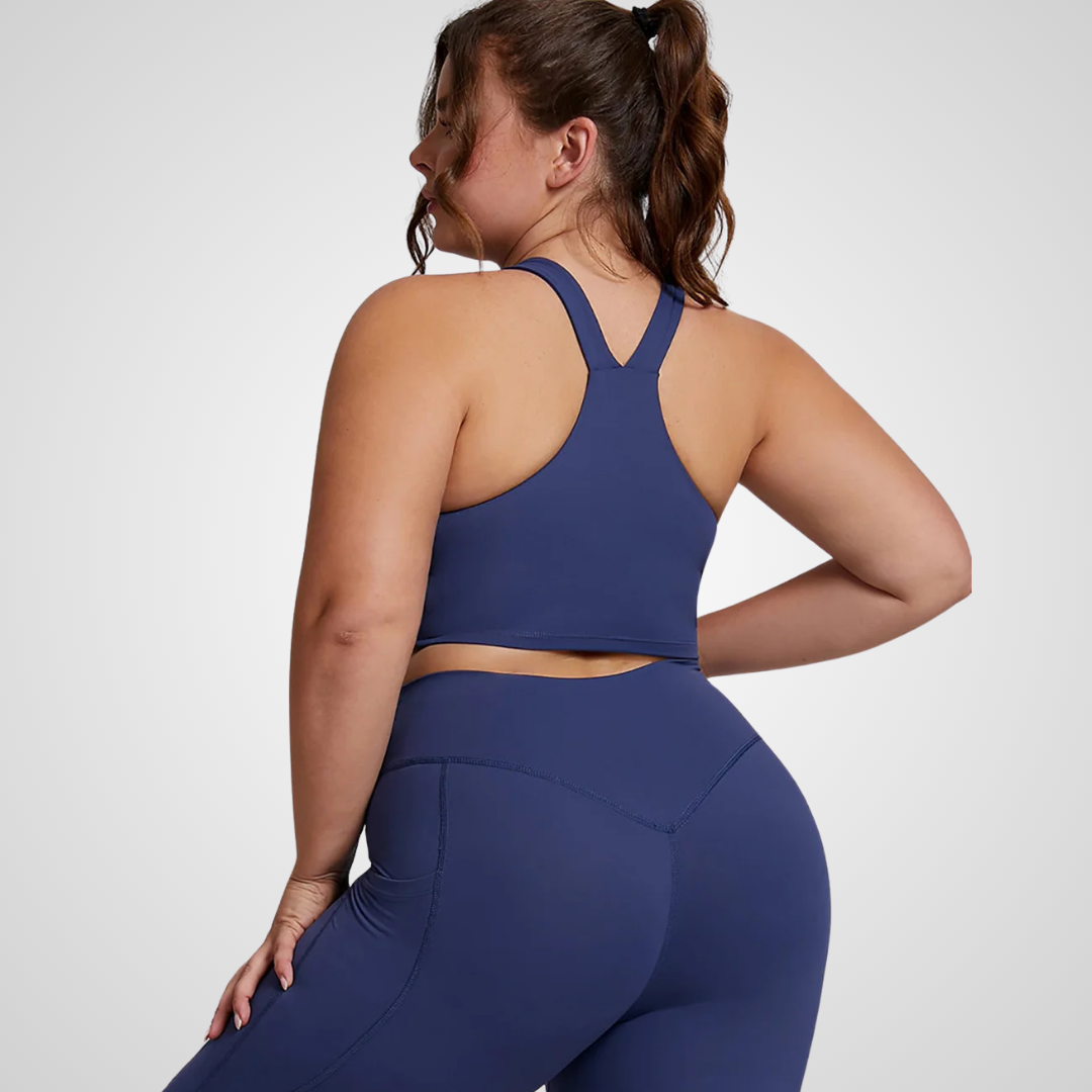 ARDEA SEAMLESS RACERBACK SPORTS BRA