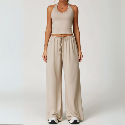 THE LIORA HALTER LOUNGE SET